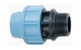 PE Prechod s vonkajším závitom 32 mm x 1" - Polyetylen